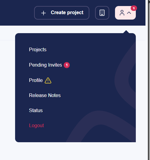 Pending Invite Notification