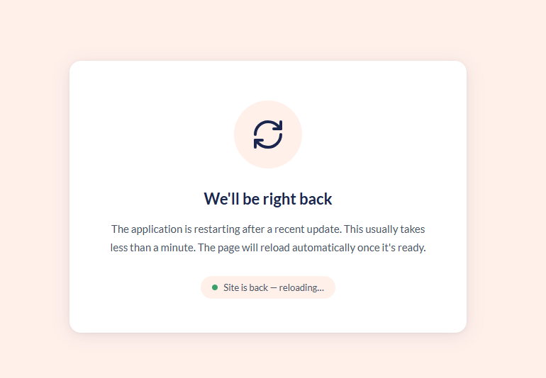 Umbraco Cloud, Custom error page for 503